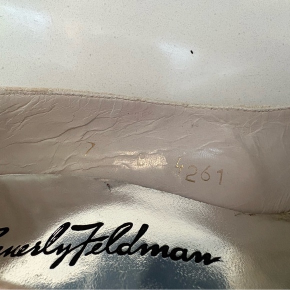 Beverly Feldman Heels with Rose Detail - Picture 7 of 8